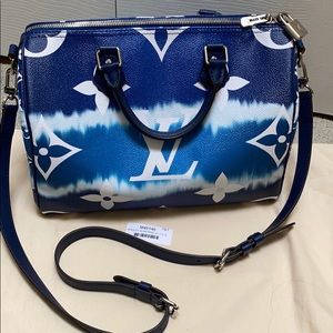 SOLD 100% Authentic 2020 monogram Escale Speedy